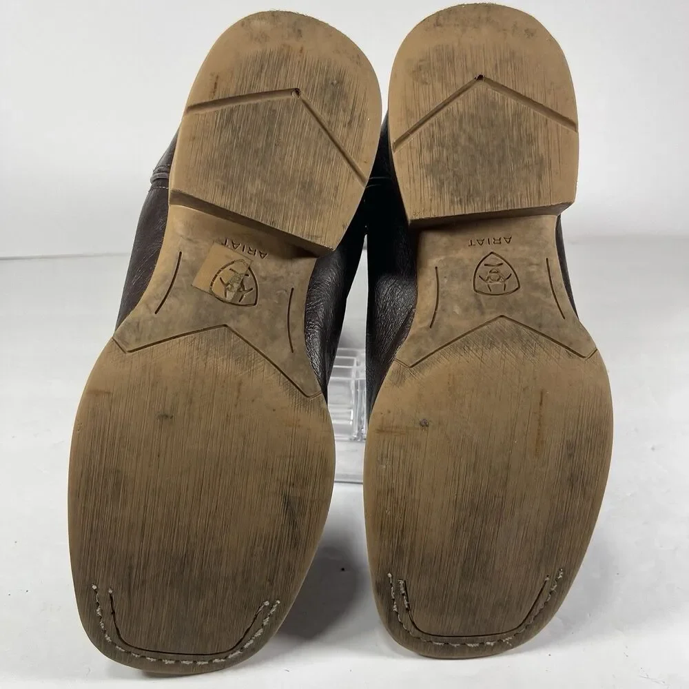 Ariat Kids Western Boots Brown Suede Style 10025169 Size 3 US / 34 EUR 4LR